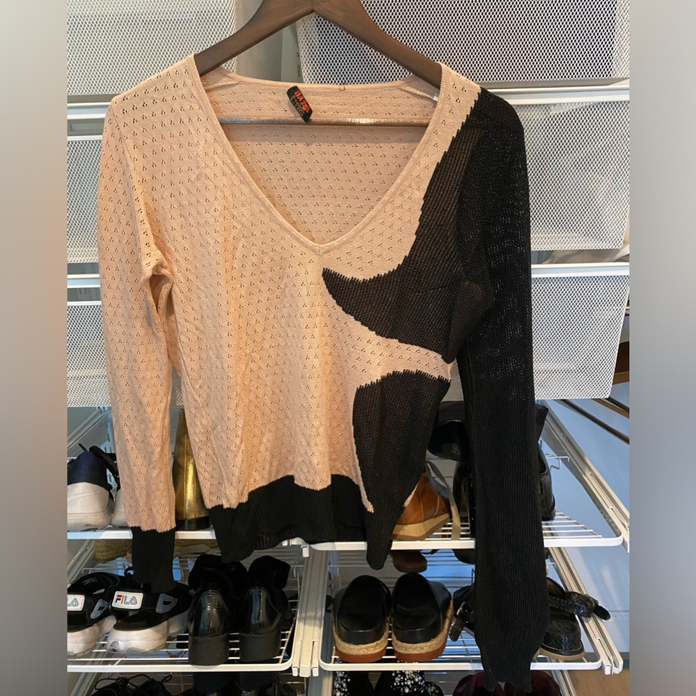 Christian Lacroix bazaar light sweater size M